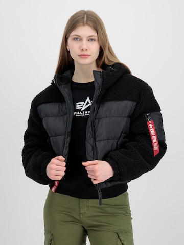 pelēks ALPHA INDUSTRIES Ziemas jaka: no priekšpuses