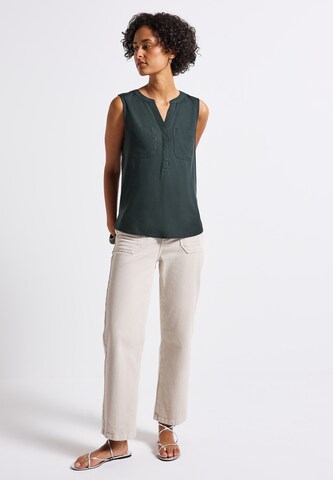 STREET ONE Bluse in Grün