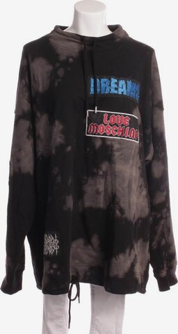 Love Moschino Sweatshirt / Sweatjacke L in Grau: predná strana