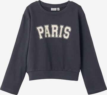 Sweat-shirt 'Soparis' NAME IT en bleu : devant