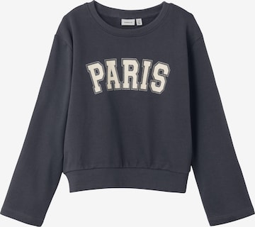 NAME IT Sweatshirt 'Soparis' in Blau: predná strana