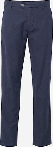 Regular Pantalon chino Lindbergh en bleu : devant