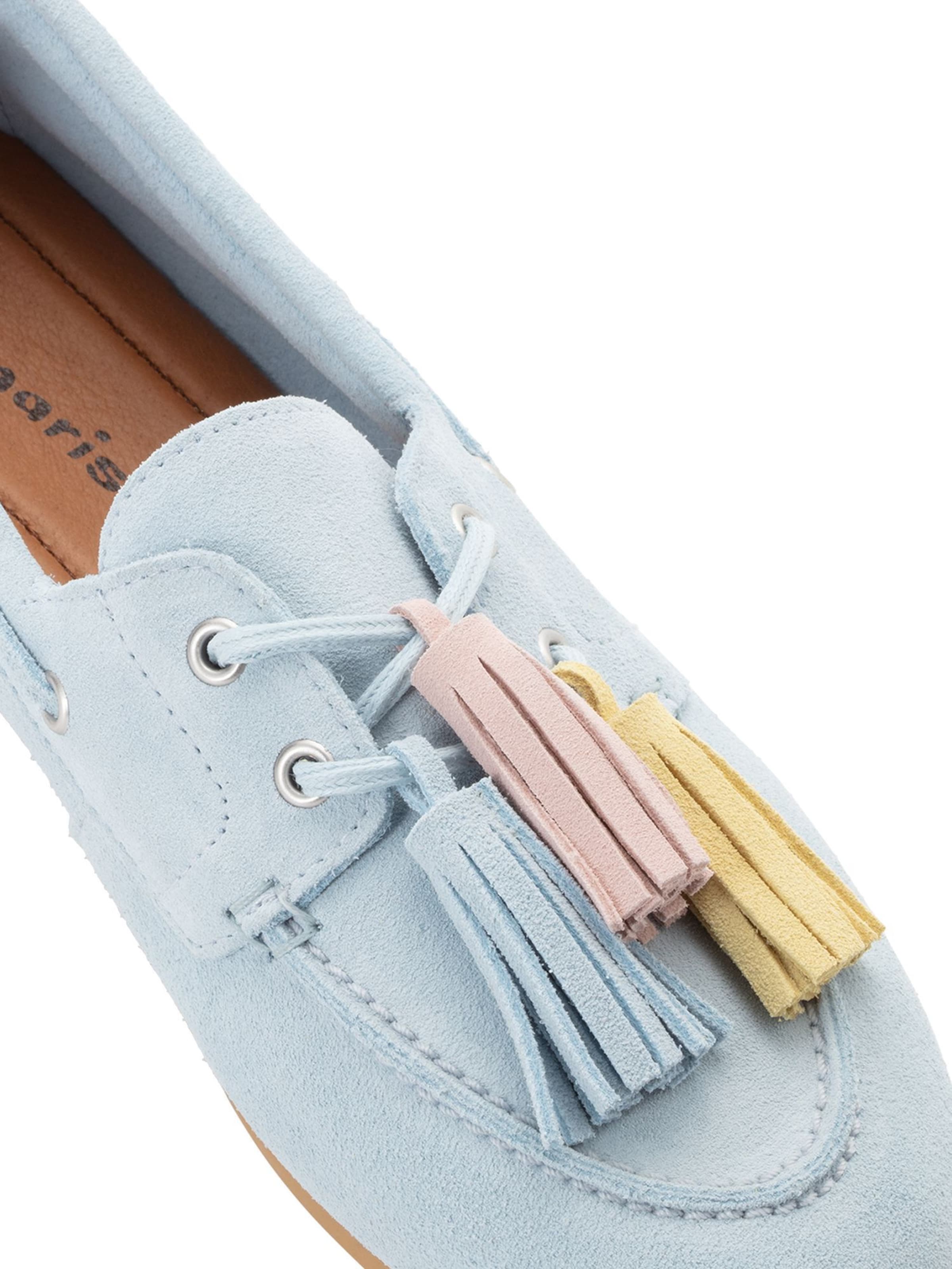 Tamaris Mocassins in Blauw