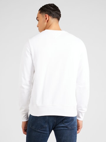 TOMMY HILFIGERSweater majica 'Arched Varsity' - bijela boja