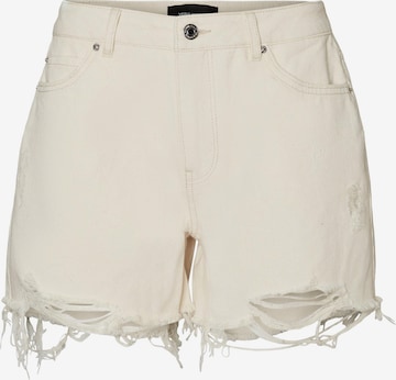 VERO MODA - Loosefit Vaquero 'Zuri' en beige: frente