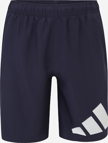 ADIDAS PERFORMANCE Športne kopalne hlače | modra barva: sprednja stran