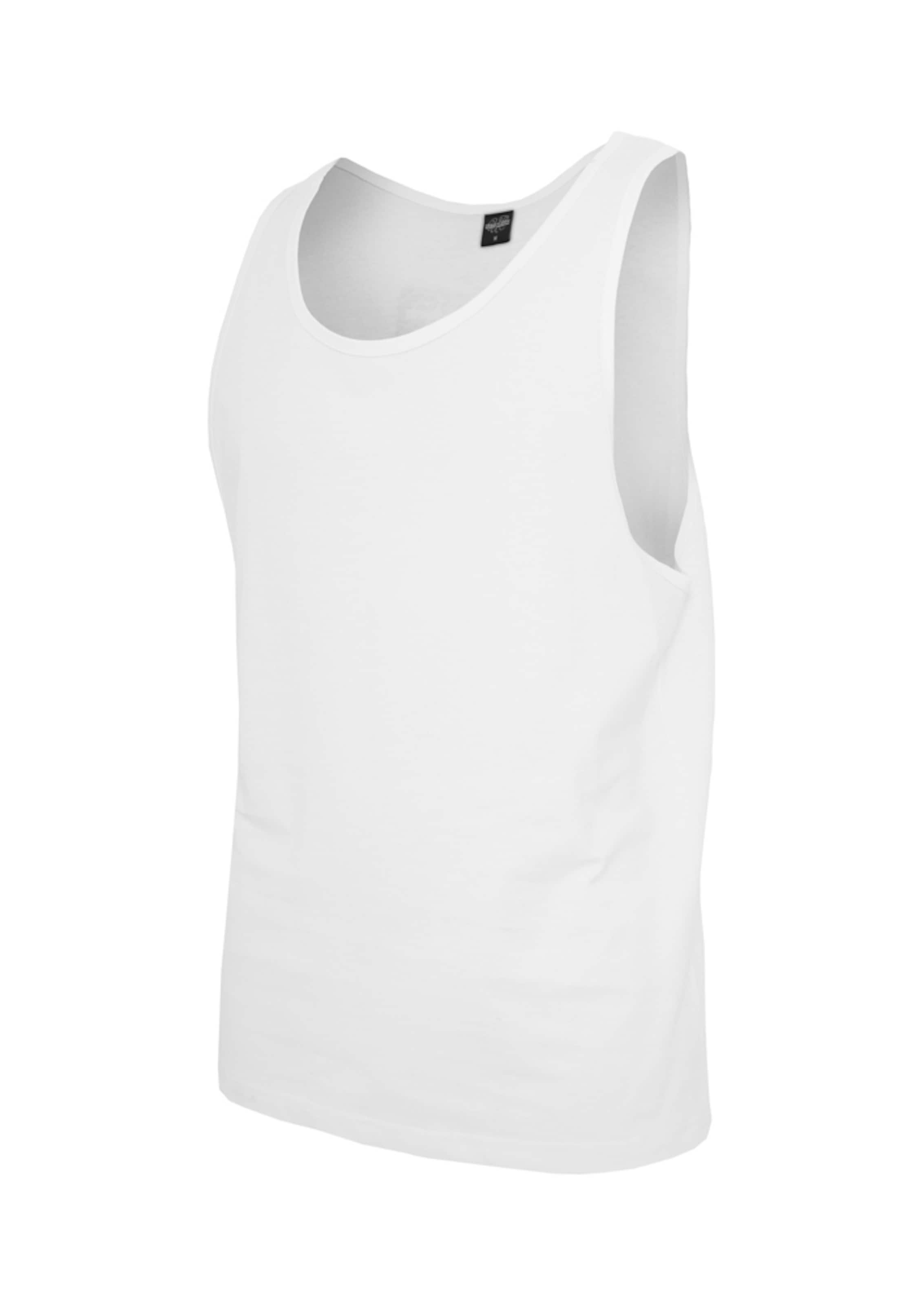 Urban Classics Shirt 'Big Tank' in Weiß: Vorderseite