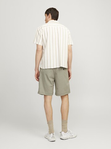 JACK & JONES Wide leg Chino trousers in Green