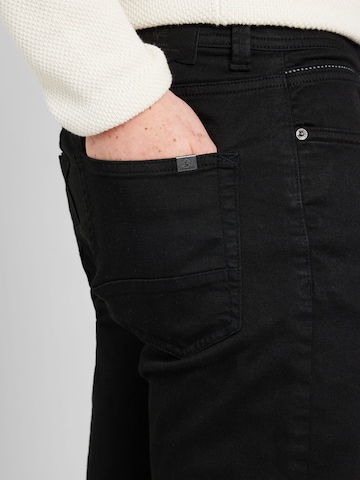 Springfield Slim fit Chino trousers in Black