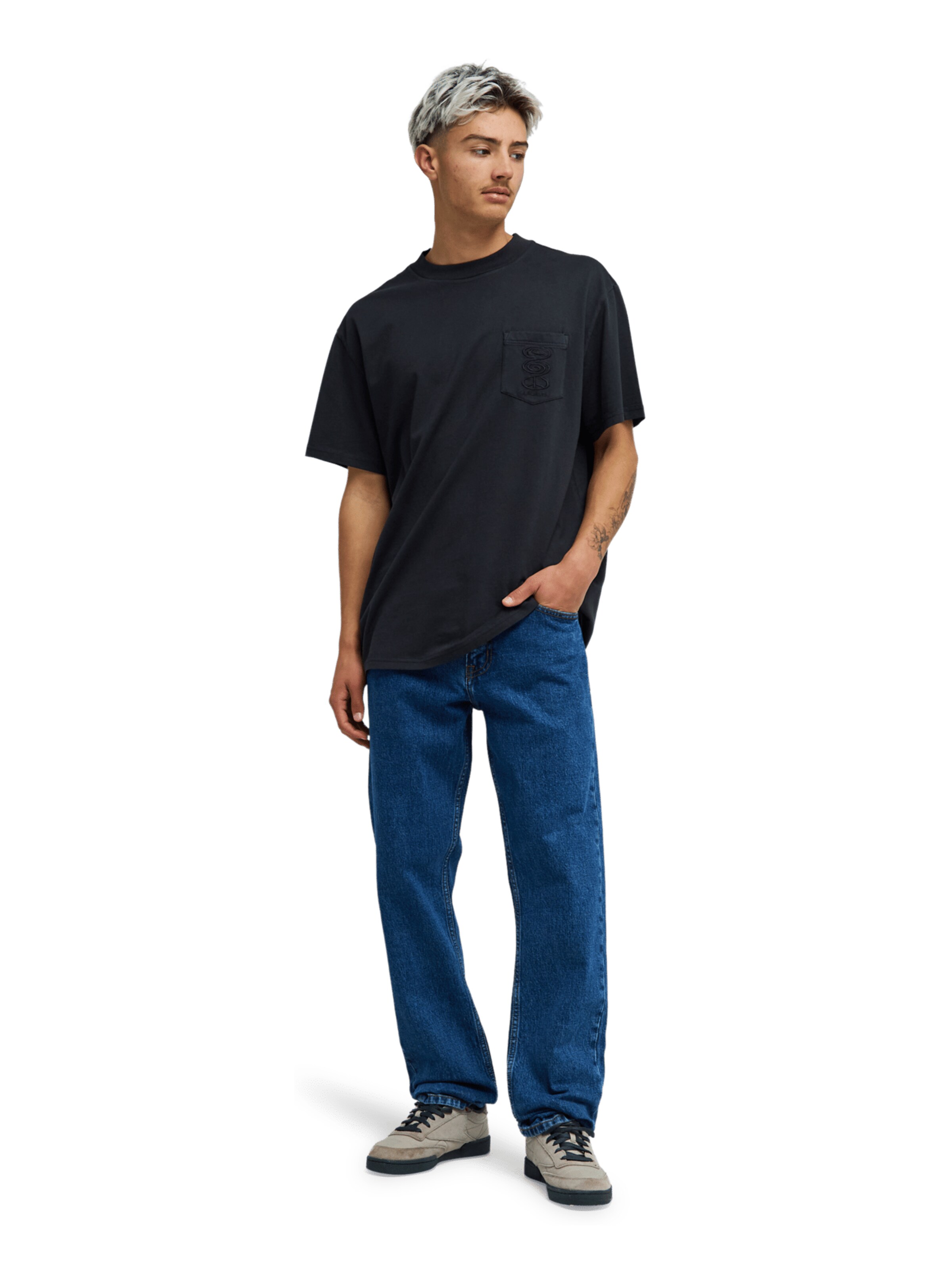 QUIKSILVER T-shirt in Schwarz