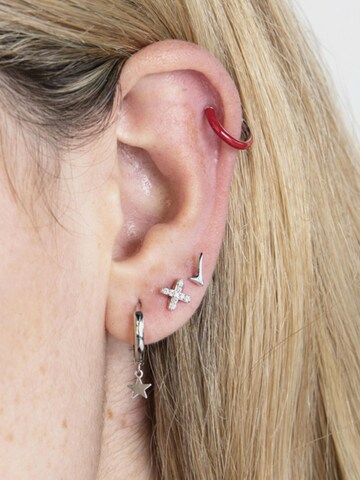 Luxenter - Joyería para piercing 'Garlin' en blanco