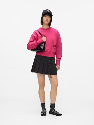 Sweat-shirt KARL LAGERFELD JEANS en rose