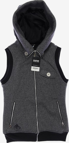 BURTON Vest in S in Grey: front