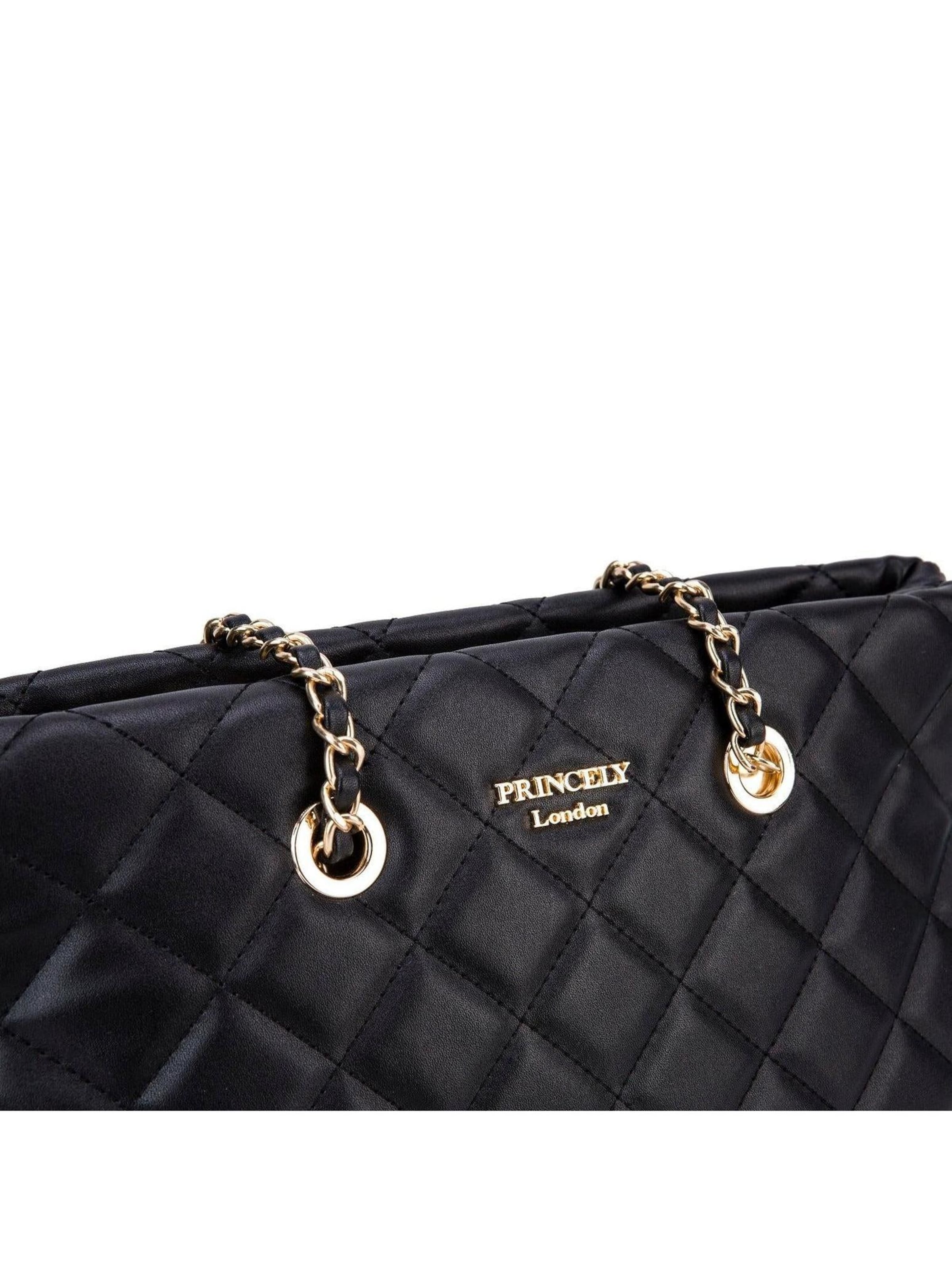 Princely London Schultertasche‌‌‌‌‌‌‌‌ in Schwarz