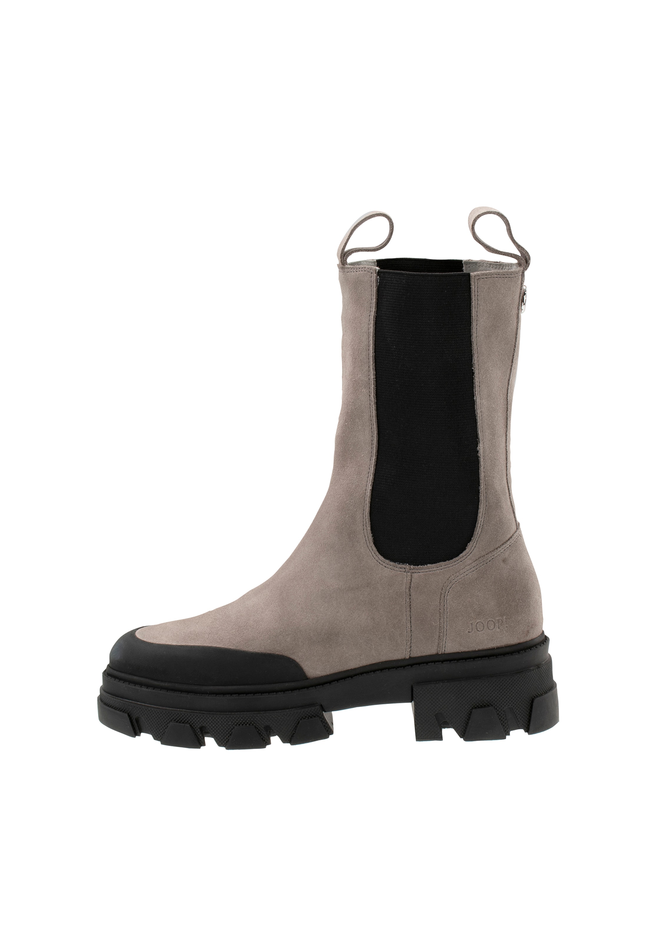 JOOP! Chelsea boots 'Velluto Camy' in Grijs: voorkant