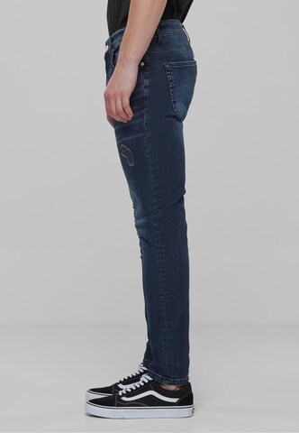 2Y Premium Slimfit Jeans in Blau