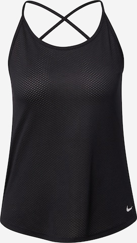 NIKE - Top deportivo en negro: frente