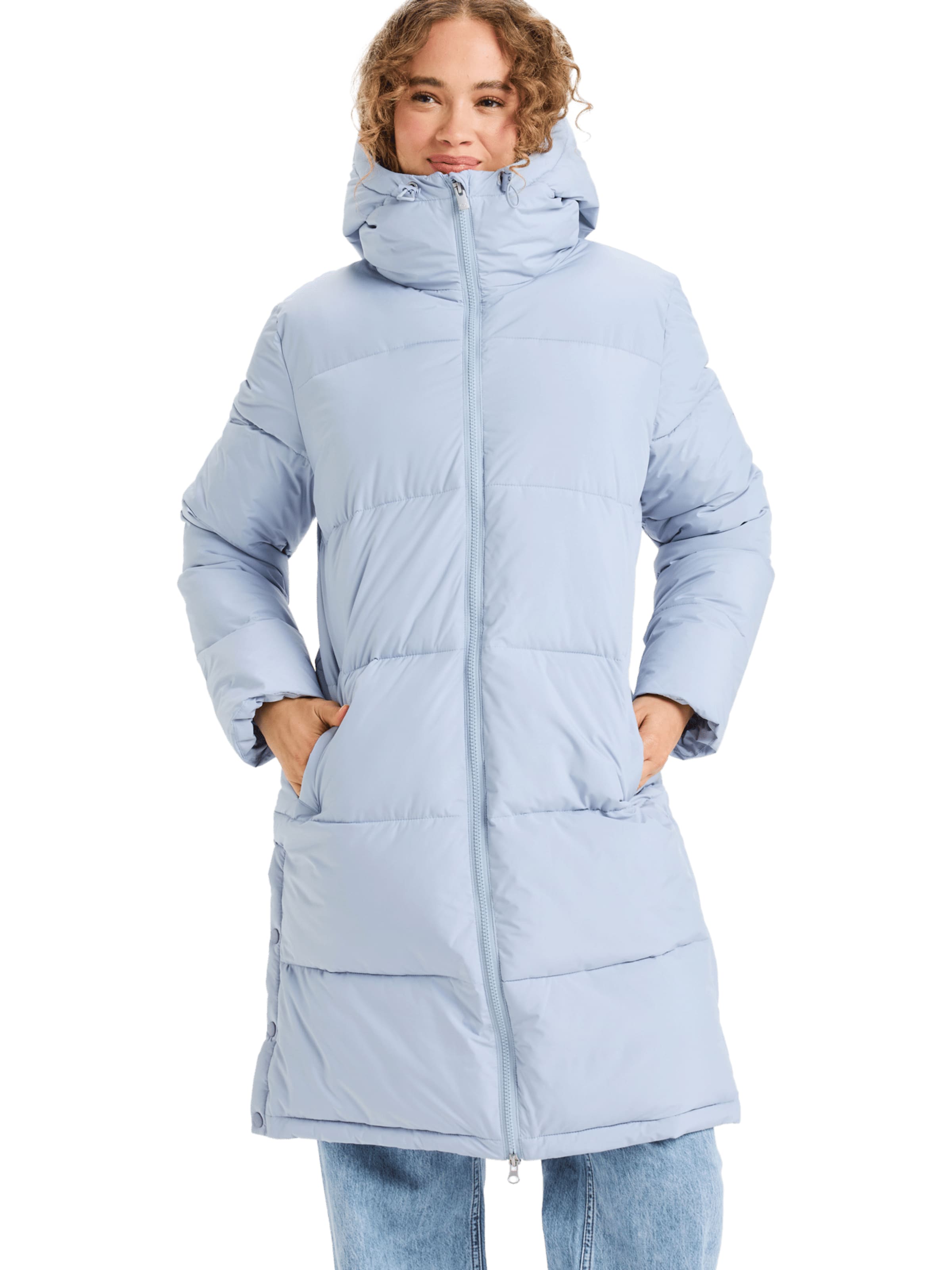 ROXY Winter Coat 'Test Of Time' in Blue: front