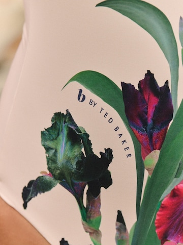 B by Ted Baker Bustier Alakformáló fürdőruha - rózsaszín