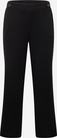 Vero Moda Curve Wide leg Broek in Zwart: voorkant