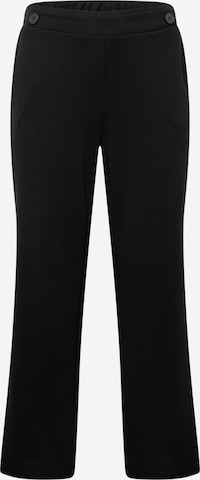 Wide leg Pantaloni di Vero Moda Curve in nero: frontale