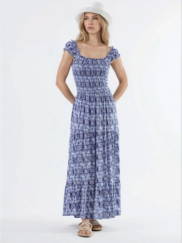 Busem Kleid in Blau