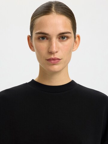 T-shirt oversize 'SLFTenny' SELECTED en noir