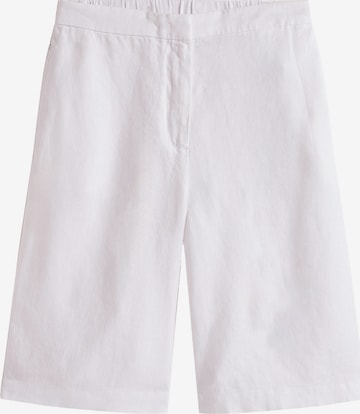 TOMMY HILFIGER Loose fit Trousers in White: front
