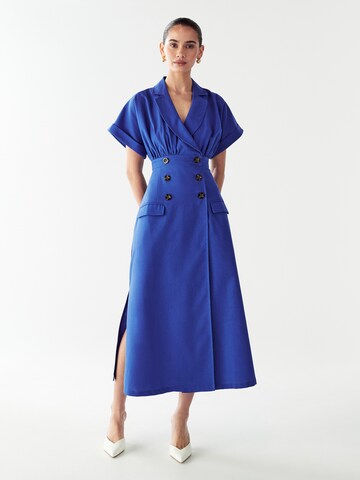 Willa Dress 'Elise' in Blue: front