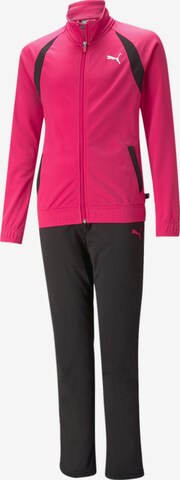 PUMA Trainingsanzug in Pink: predná strana