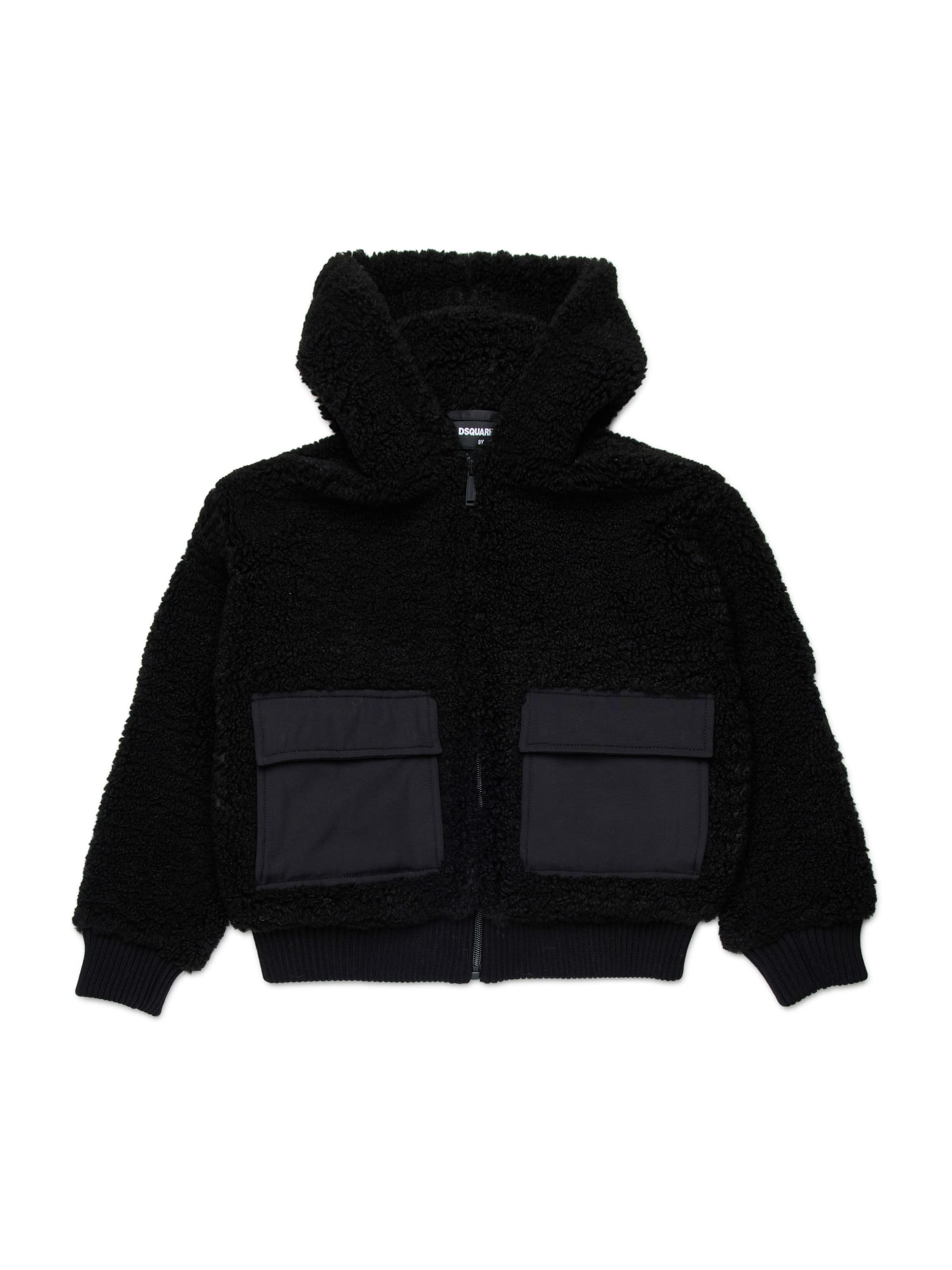 DSQUARED2 Prehodna jakna | črna barva: sprednja stran