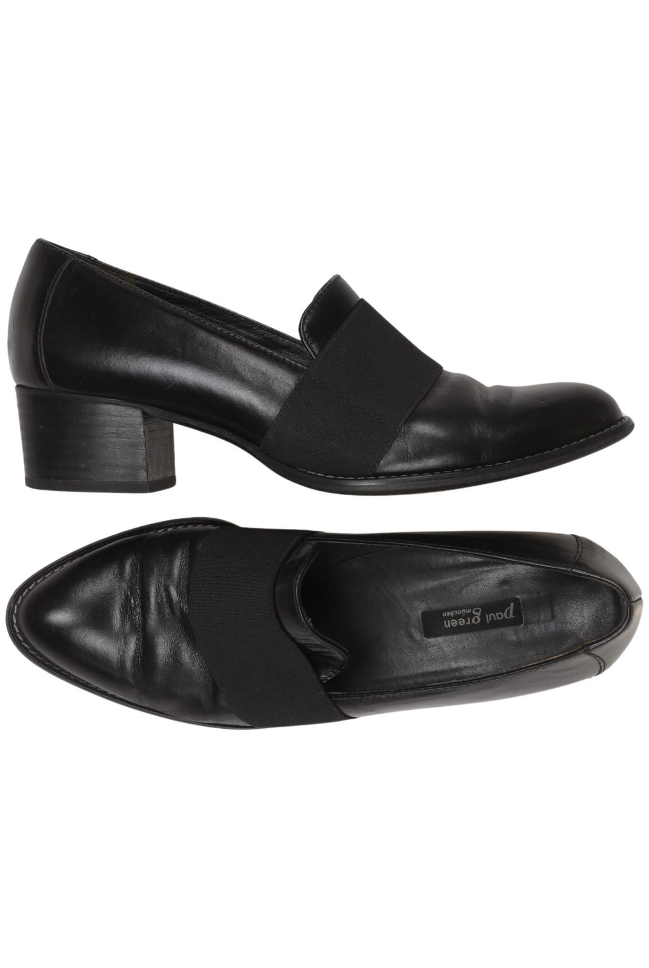 Paul Green Flats & Loafers in 38,5 in Black: front
