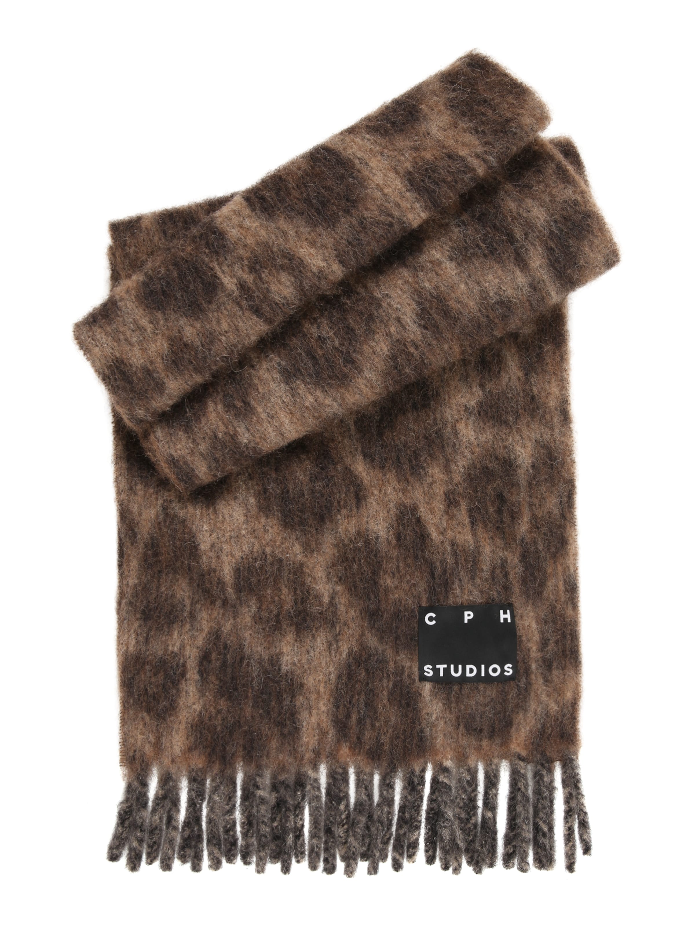 Copenhagen Studios Κασκόλ σε καφέ: μπροστά