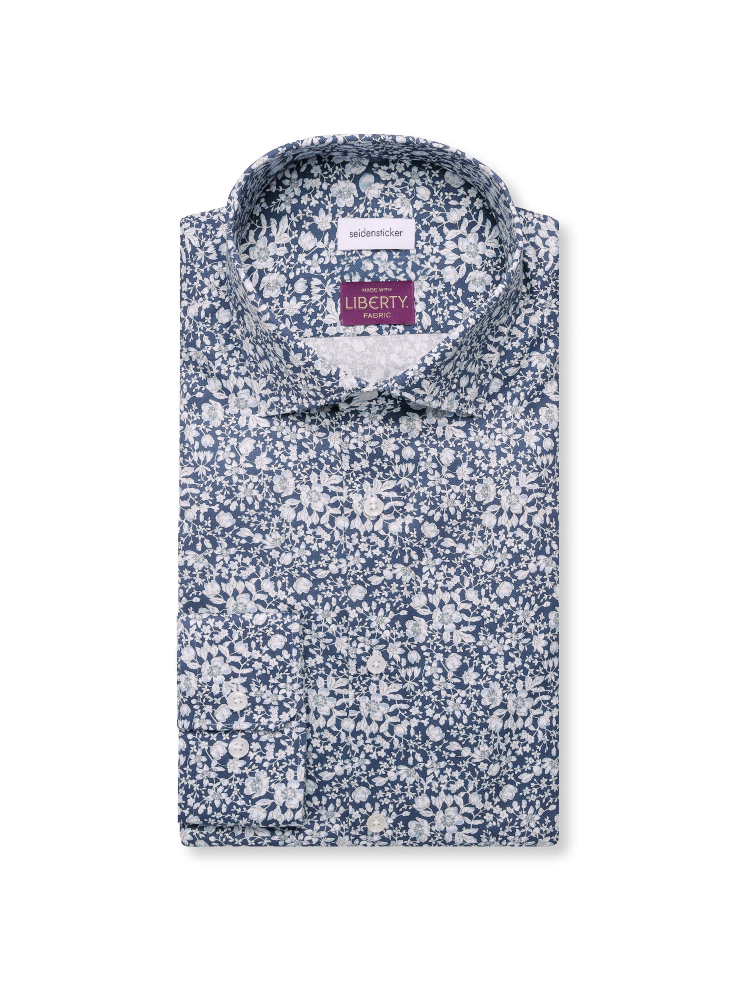 Coupe regular Chemise business SEIDENSTICKER en gris