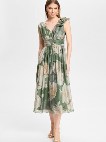 Rochie de la SWING pe verde: față