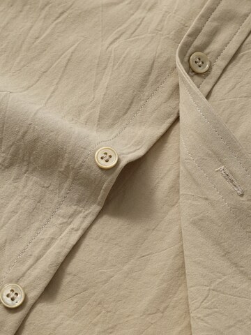 ALLTHEMEN Regular fit Button Up Shirt 'Schlicht' in Green