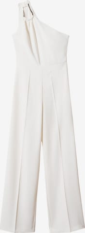 MANGO Jumpsuit 'Anastasy' in White: front