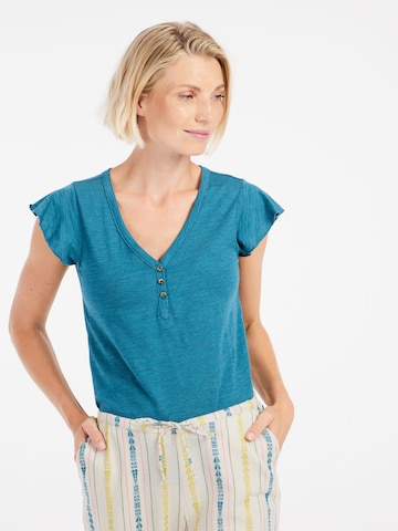 PROTEST Shirt 'PRTKayla' in Blau: Vorderseite