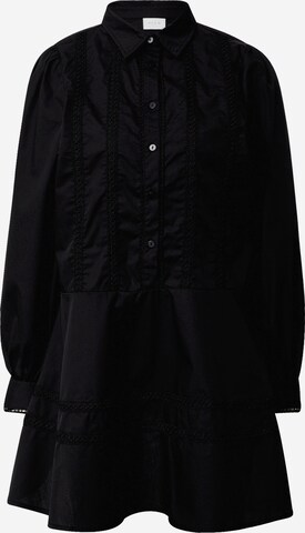 VILA Μπλουζοφόρεμα σε μαύρο: μπροστά
