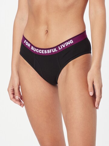 DIESEL Panty 'OXYS' in Black: front