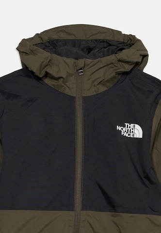THE NORTH FACE Яке Outdoor в зелено: отпред