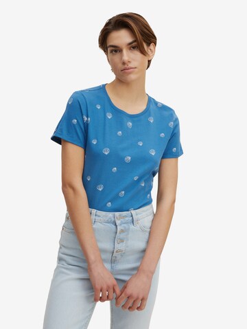 T-shirt TOM TAILOR en bleu : devant