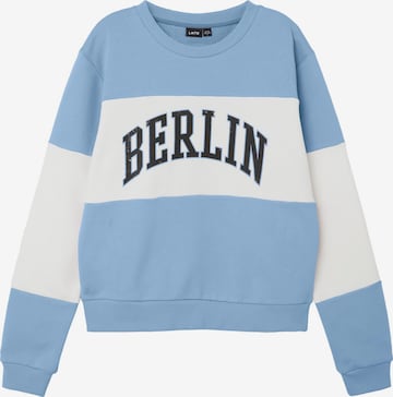 LMTD Sweatshirt in Blue: front