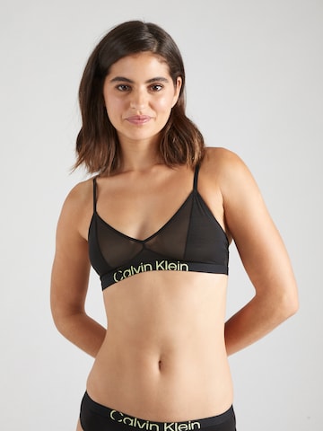 Calvin Klein Underwear Bralette Bra 'Future Shift' in Black: front