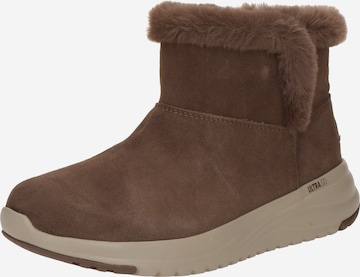 SKECHERS Ботинки 'ON-THE-GO STELLAR - COZY STEP' в Коричневый: спереди