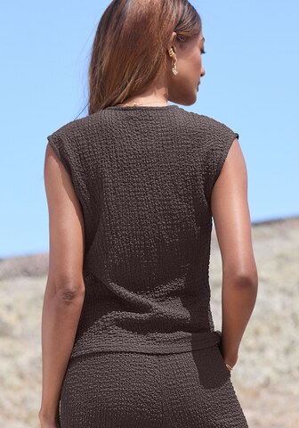 LASCANA Top in Brown