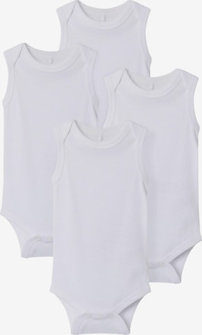 TWO SOON Φορμάκι/κορμάκι σε λευκό: μπροστά