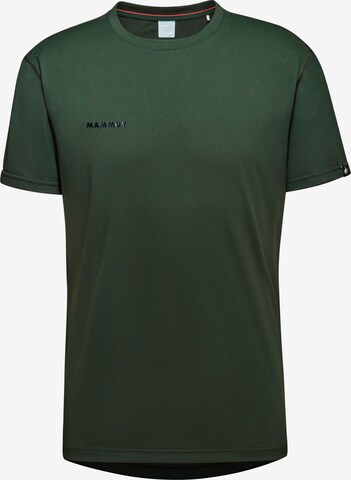 MAMMUT Performance Shirt 'Massone' in Green: front