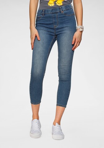 Hailys Slim fit Jeans in Blue: front