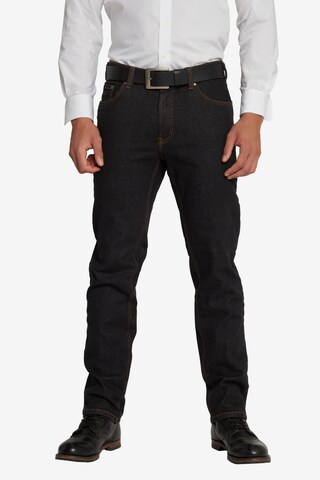 JP1880 Regular Jeans in Schwarz: predná strana